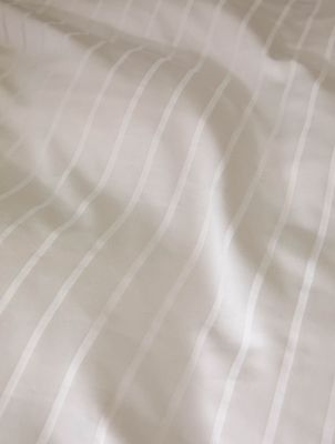 Høie Milano påslakanset ljus beige 150x210 cm 2 delar