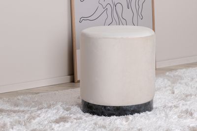 Venture Home Benji Sittpuff i Sammet