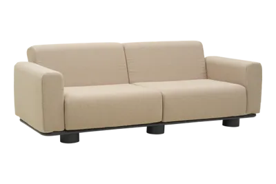 Brafab Bolster Soffa Antracit/Teddy Beige