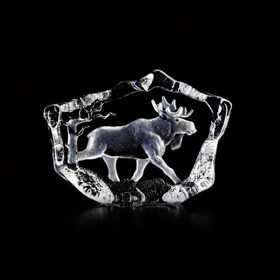 Målerås Älg Kristallblock