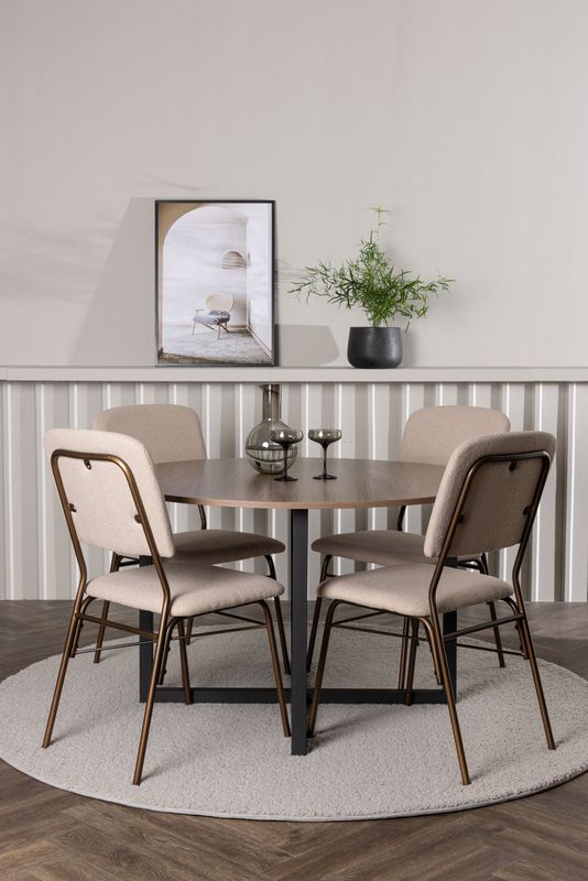 Venture Home Matgrupp Durango med Seda Stolar