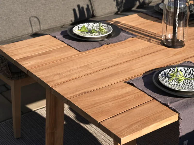 Brafab Laurion Matbord 100x230 cm Natur Teak