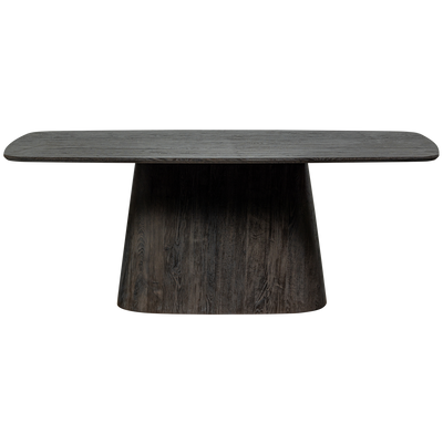 WOOOD Leah Matbord MDF Mörkbrun 200x105 cm