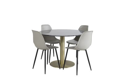 Venture Home Estelle Rund Matgrupp