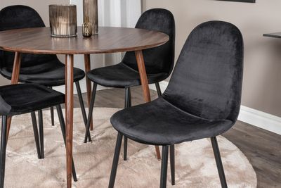 Venture Home Matgrupp Plaza med stolarna Polar