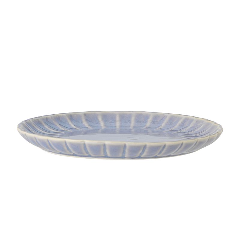 Bloomingville Latina Tallrik, Blå, Stengods 20 cm 6-pack