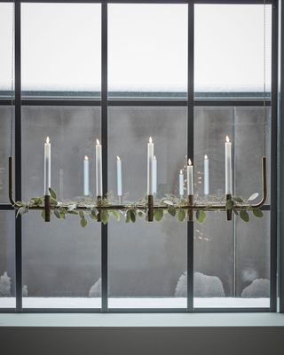 House Doctor Maxi Ljusstake Antik mässingsfärg