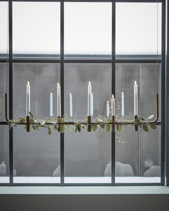 House Doctor Maxi Ljusstake Antik mässingsfärg