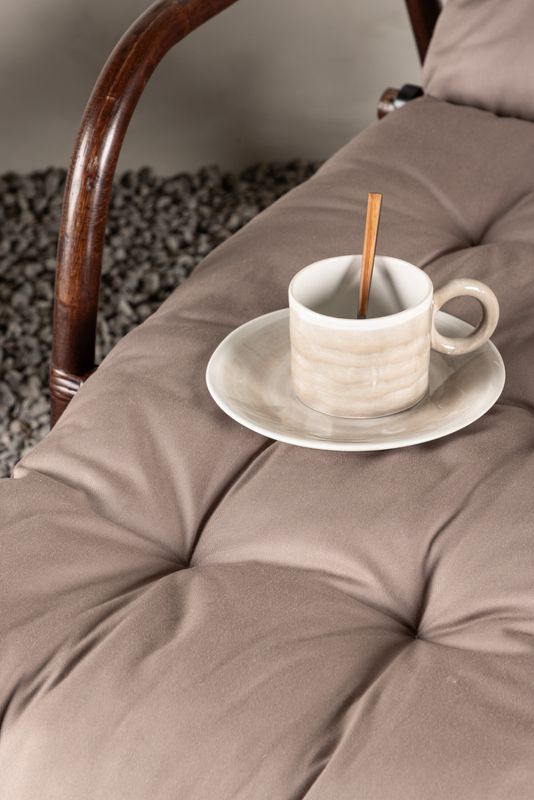 Venture Home Nella Solstol i Mörk Valnöt