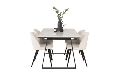 Venture Home Estelle Rektangulär Matgrupp