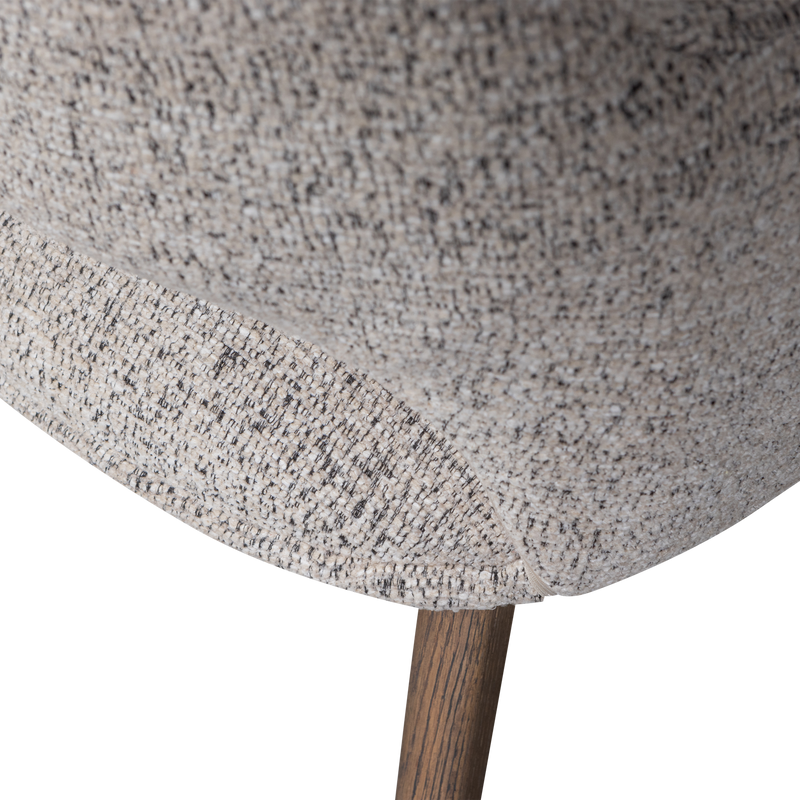 WOOOD Murat Matstol Natur med Träben Brun 2 st