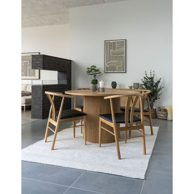 House Nordic Lipari Canvas Print 60x90 cm - Svart/Beige