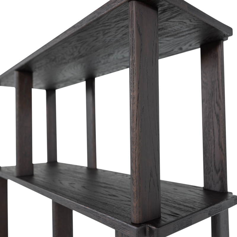 WOOOD Riss Bokhylla Ek Mystic Brun 186x90 cm