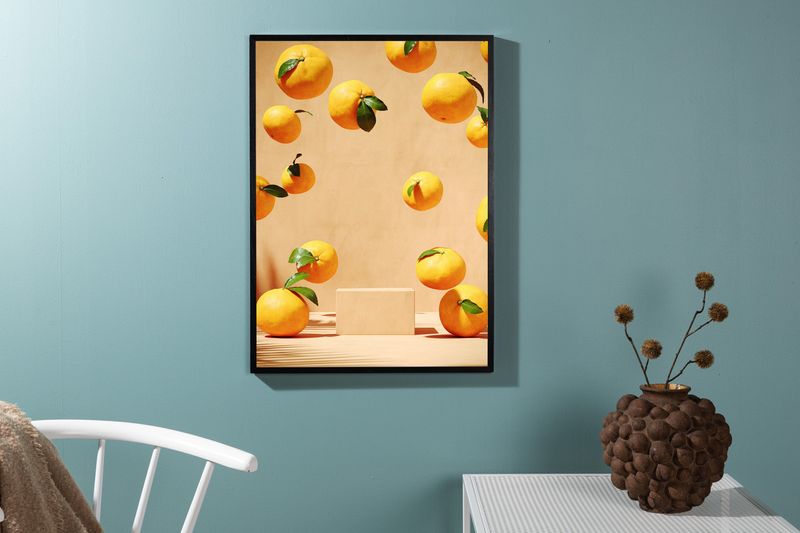 Venture Home Lemons Poster Beige