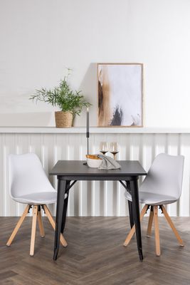 Venture Home Matgrupp Tempe med stolarna Zeno