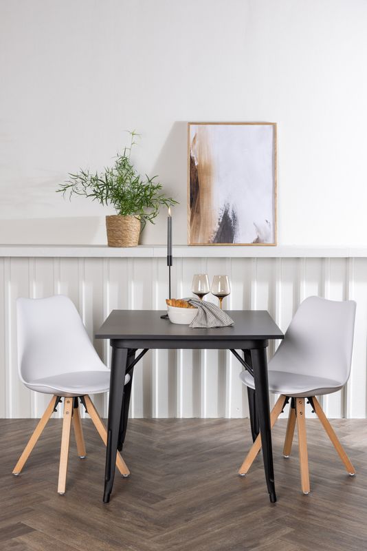 Venture Home Matgrupp Tempe med stolarna Zeno