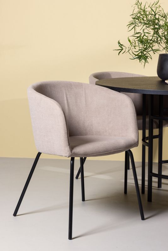 Venture Home Matgrupp Copenhagen med 4st Matstolar Berit