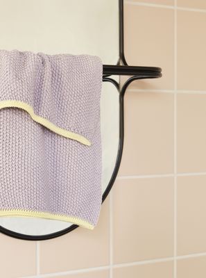 Hübsch Carry Väggspegel Svart 46x21xh102cm