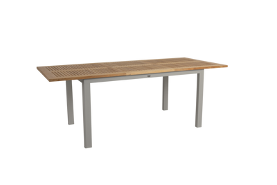 Brafab Lyon Matbord 92x152-210 cm Khaki/Teak