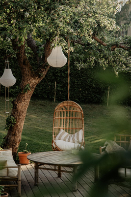 Brafab Vallda Hänggunga i Naturrotting med Sittdyna