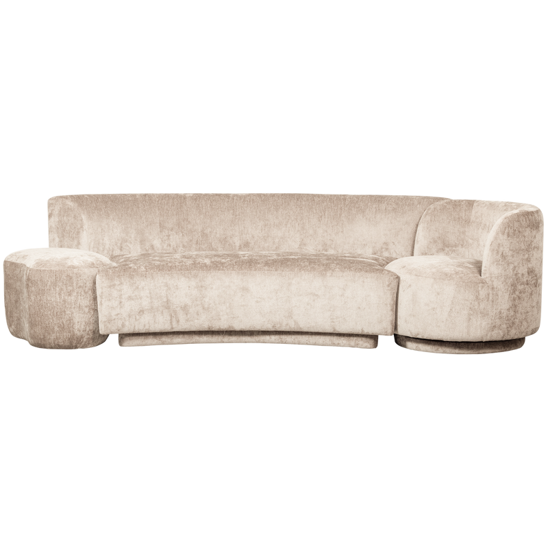 WOOOD Combi-Popular: Soffa + Fåtölj + Puff Natural