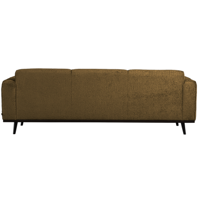 WOOOD Statement 3-sits Soffa 230 cm i Struktur Sammet Mässing