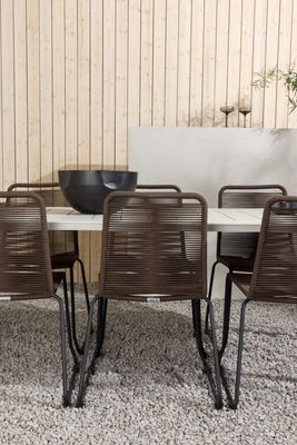 Venture Home Lina Rektangulär Matgrupp