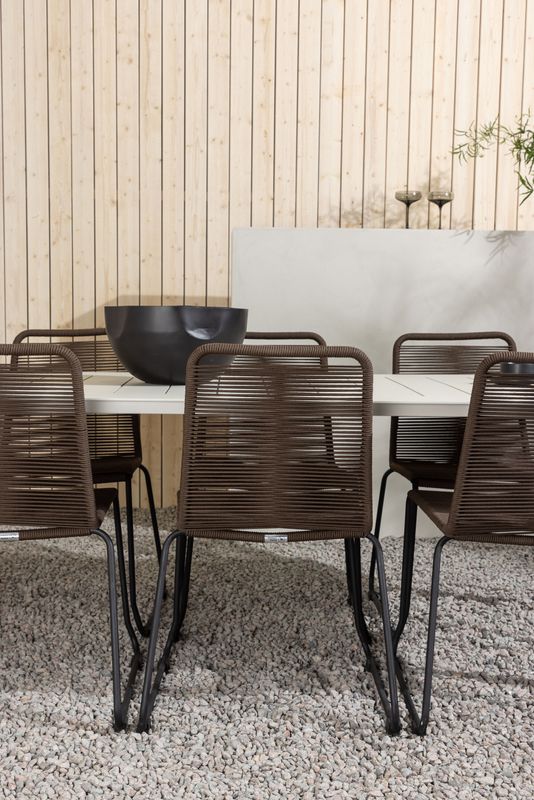 Venture Home Lina Rektangulär Matgrupp