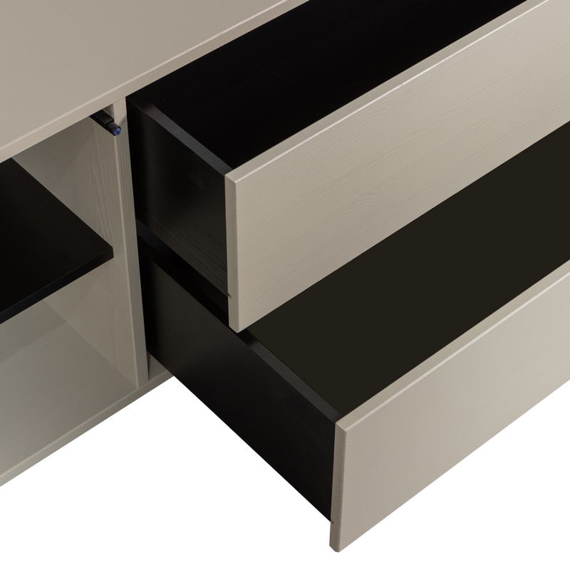 vtwonen SETTLE DOWN TV-bänk 200 cm i furu Dust