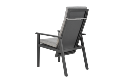 Brafab Samvaro positionsstol med hög rygg Antracit / Pearl Grey