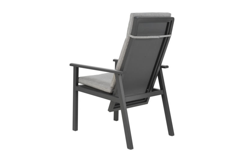 Brafab Samvaro positionsstol med hög rygg Antracit / Pearl Grey