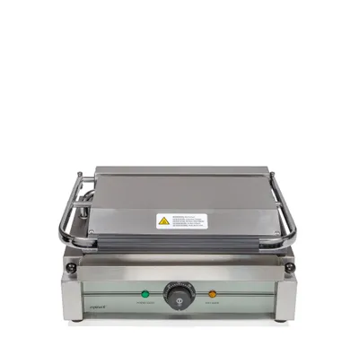 Exxent Klämgrill Panini, räfflad