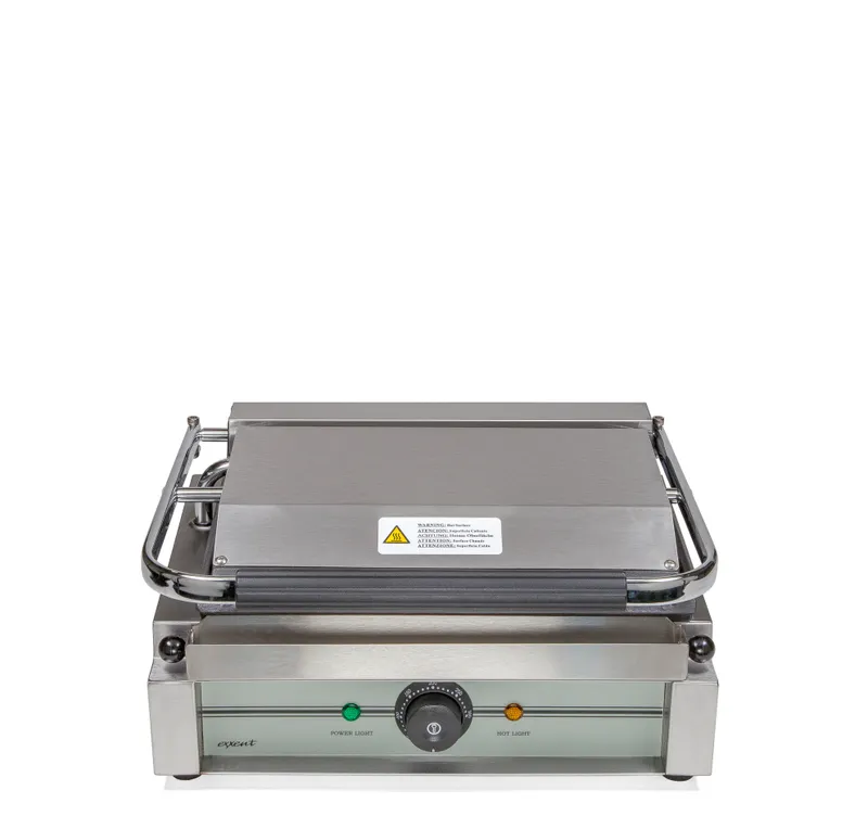 Exxent Klämgrill Panini, räfflad