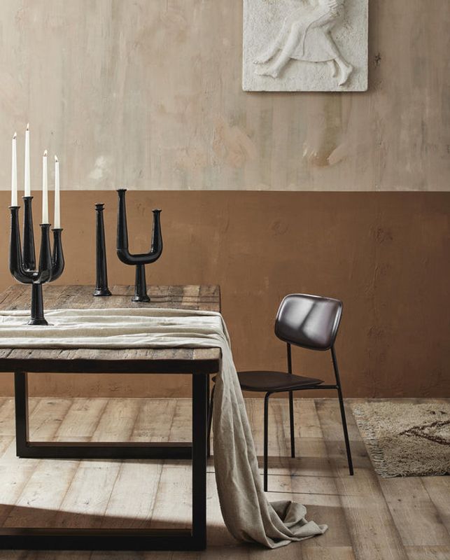 Nordal ULOPU Ljusstake, 4-arm, Aluminium - Svart