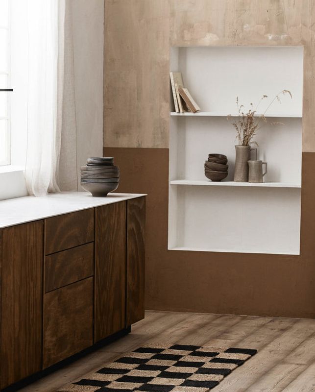 Nordal NANEA Jutematta 90x60 - Natur