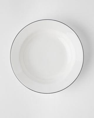 Gustavsbergs Porslinsfabrik Natur Snövit djup tallrik 23 cm