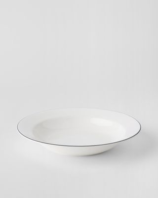 Gustavsbergs Porslinsfabrik Natur Snövit djup tallrik 23 cm