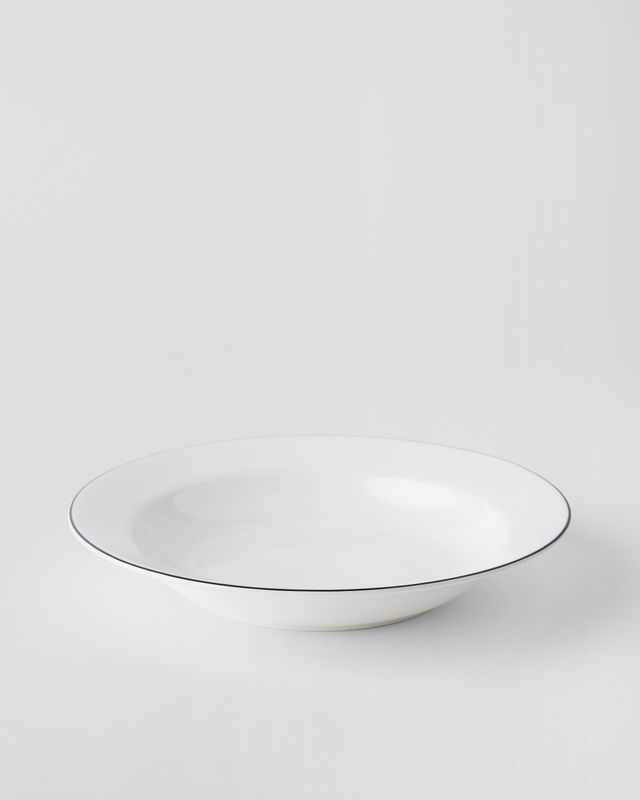 Gustavsbergs Porslinsfabrik Natur Snövit djup tallrik 23 cm