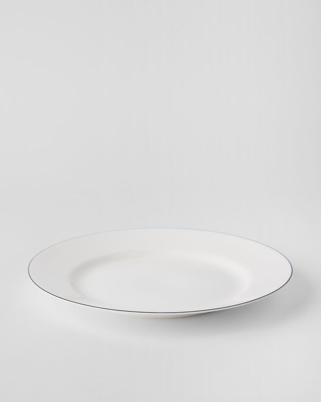 Gustavsbergs Porslinsfabrik Natur Snövit tallrik 28 cm med bräm