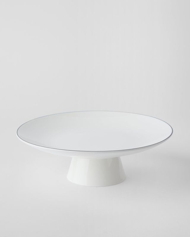 Gustavsbergs Porslinsfabrik Natur Snövit tårtfat 28 cm