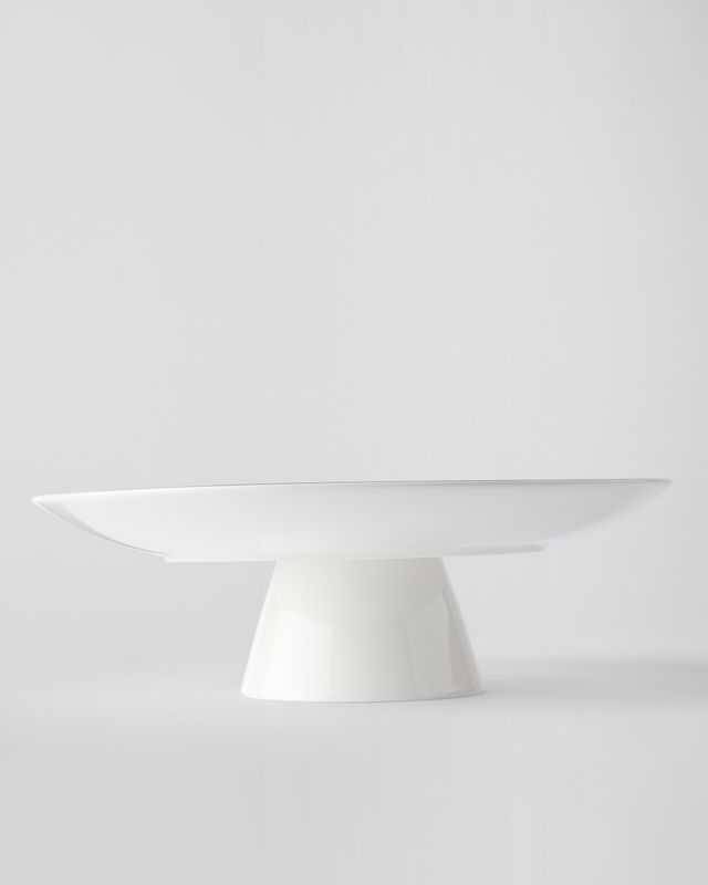 Gustavsbergs Porslinsfabrik Natur Snövit tårtfat 28 cm