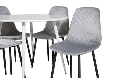 Venture Home Matgrupp Plaza med stolarna Polar