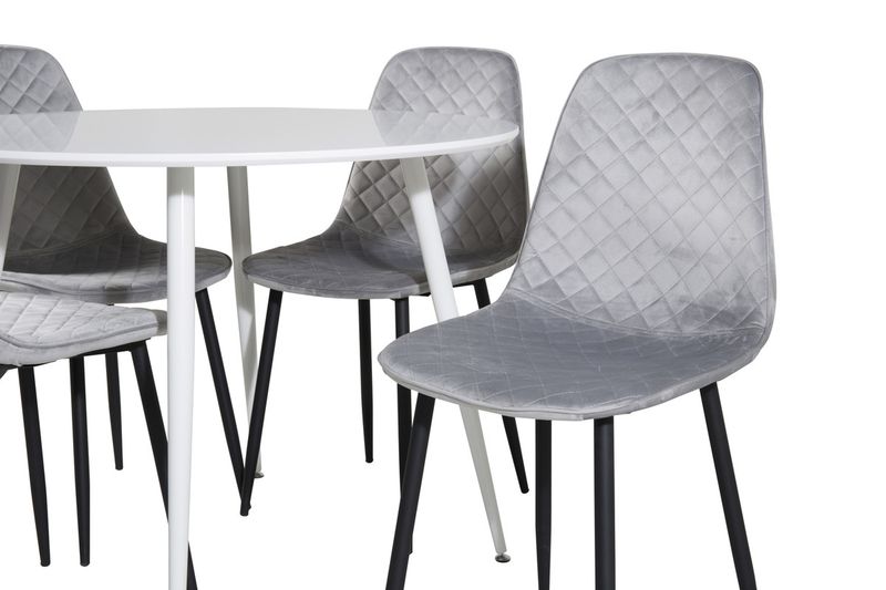 Venture Home Matgrupp Plaza med stolarna Polar