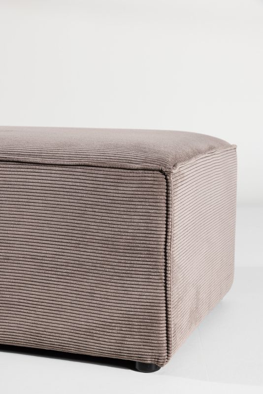 Gillholmen Puff i Brun Manchester