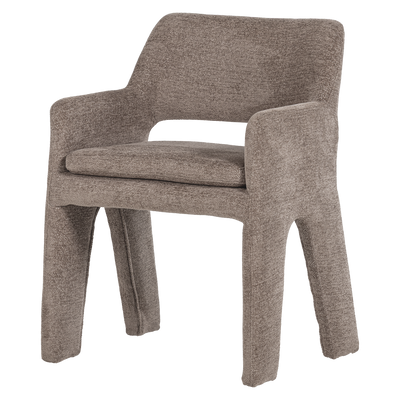 vtwonen BIGFOOT Matstol i Chenille Mullvad [FSC]