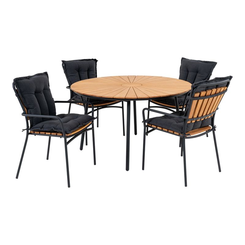 House Nordic Cleveland Uteset Natur/Svart