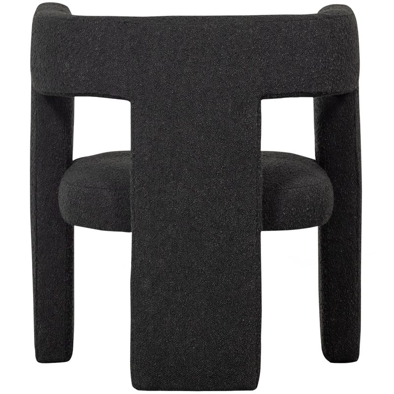 WOOOD Tiwa Fåtölj Boucle Mörkgrå