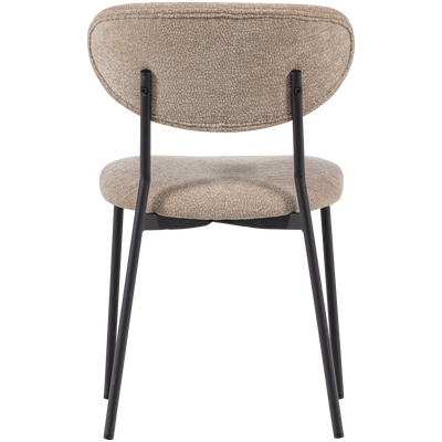 WOOOD Kjeld Matstol i Chenilletyg Natur 2 st