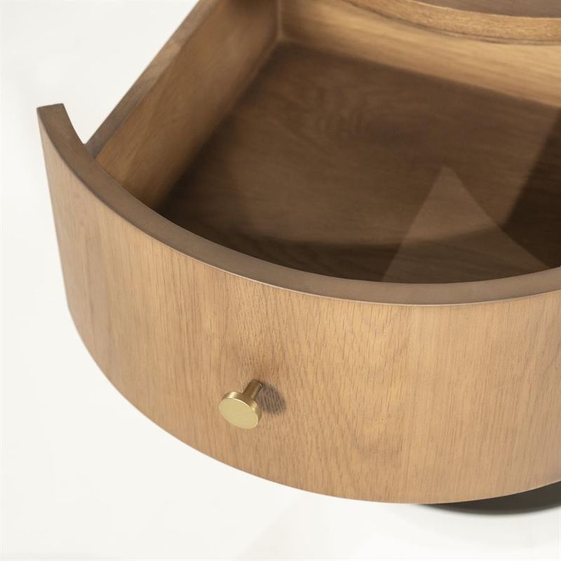 Eleonora Sängbord Skye - Ljusbrun