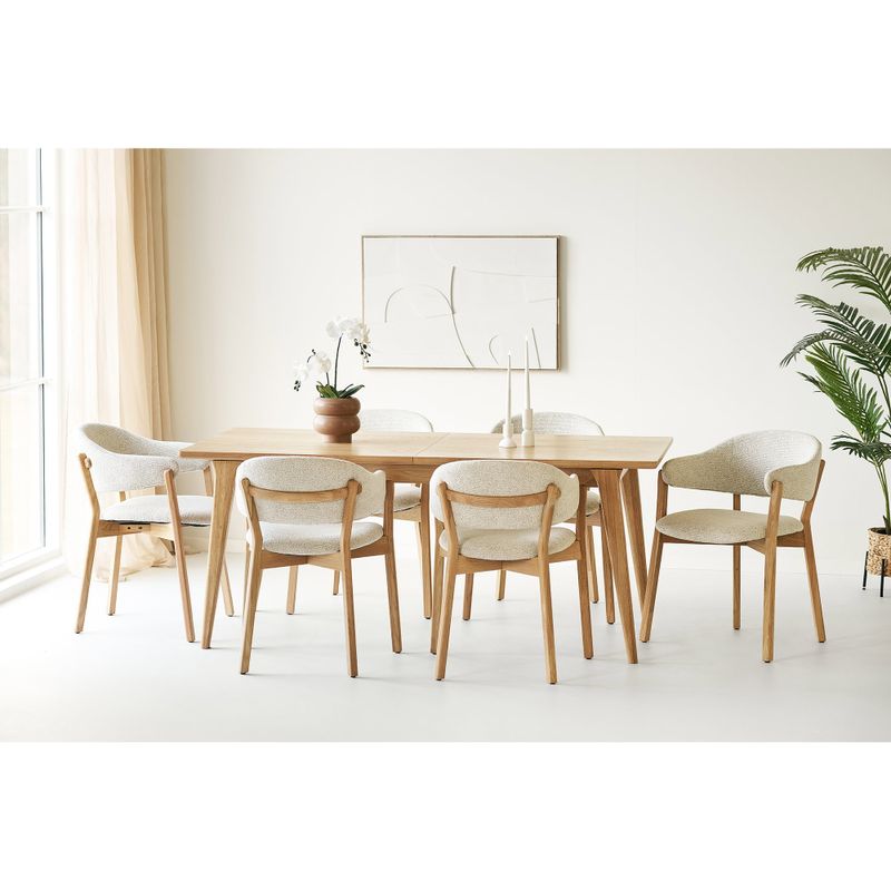 House Nordic Darwin och Dunkirk Matgrupp Natur/Beige